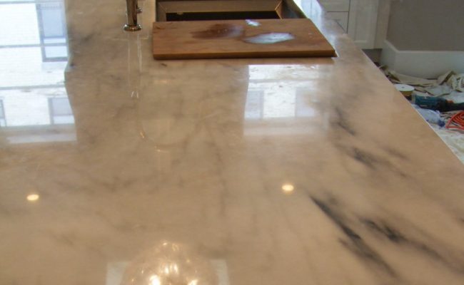 Marble Countertop Before