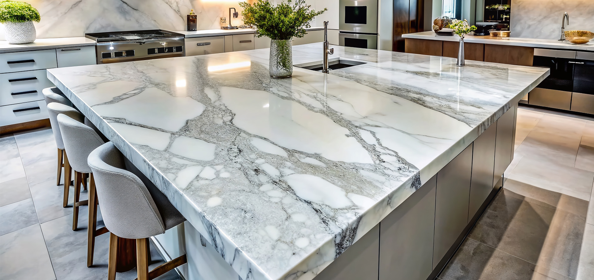 Quartzite countertop